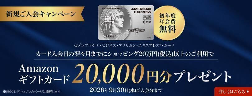 セゾンアメックスカード