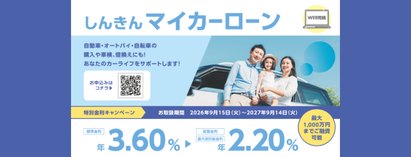 しんきんマイカーローン
